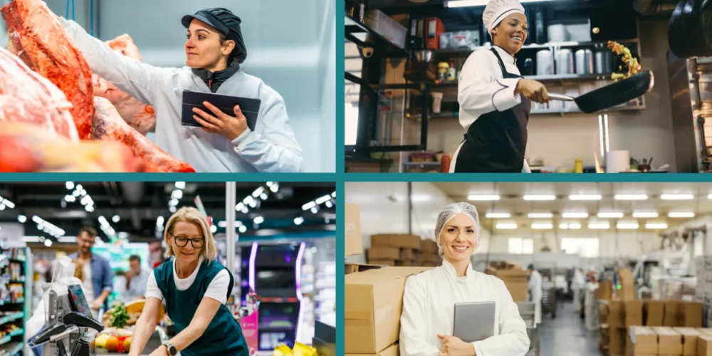 The Women Who Keep the Food Industry Moving